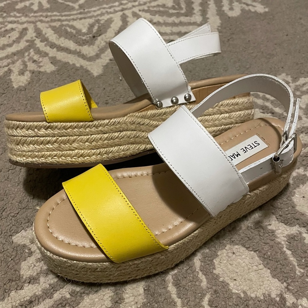 Steve Madden fifer espadrille wedge sandal